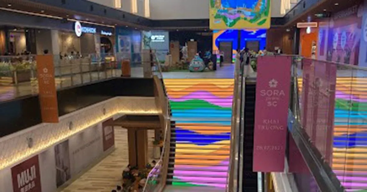 Cầu thang LED 3D