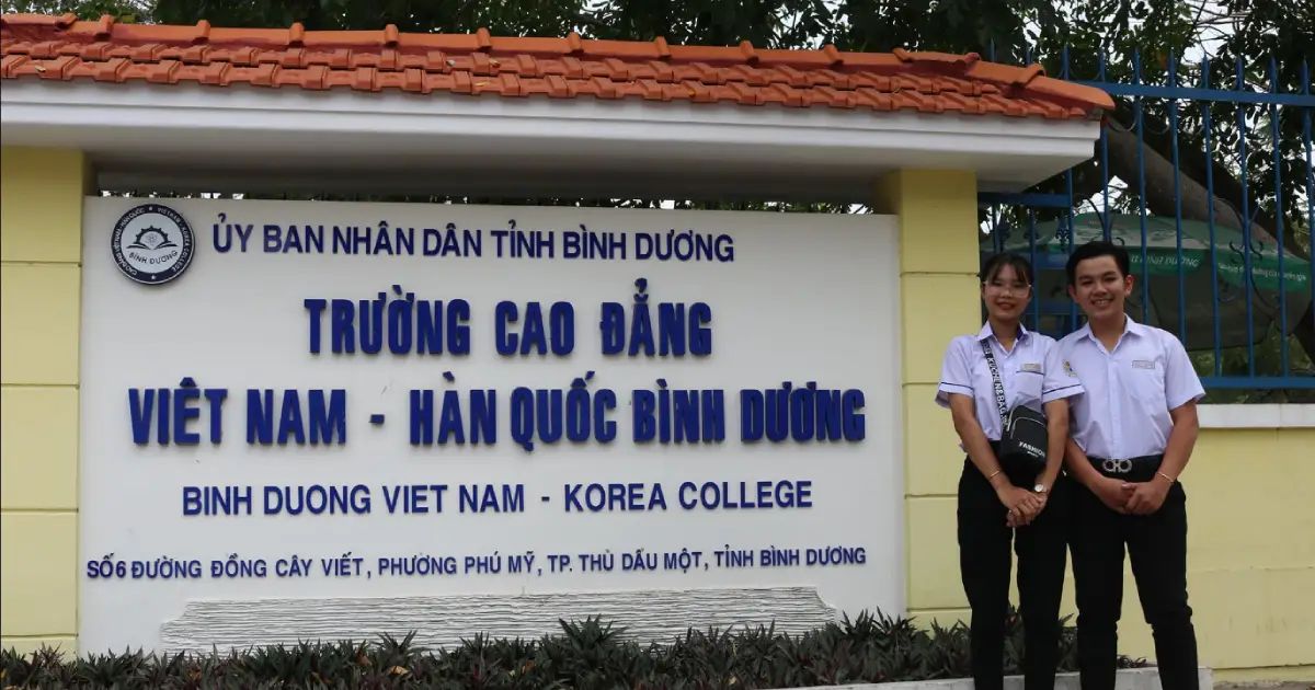 Trường Cao đẳng Việt Nam – Hàn Quốc Bình Dương t