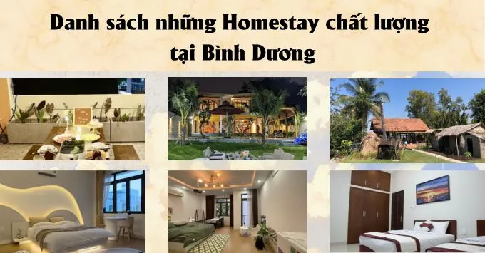 Top 6 Homestay chất lượng tại Bình Dương 2026