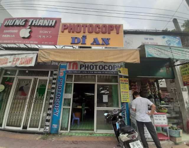 Tiệm photocopy Dĩ An