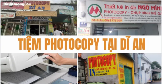 Top 5+ tiệm photocopy Uy Tín, Chất Lượng, Giá Rẻ ở Dĩ An