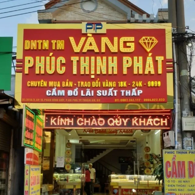 Tiệm vàng Phúc Thịnh Phát Thuận An