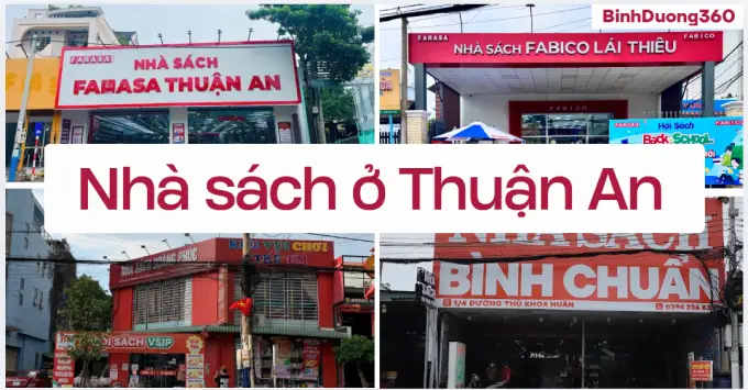 Lưu ngay top 5+ nhà sách ở Thuận An được yêu thích 2026