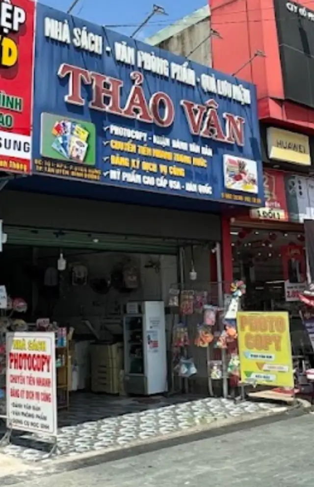 Nhà sách Thảo Vân Tân Uyên